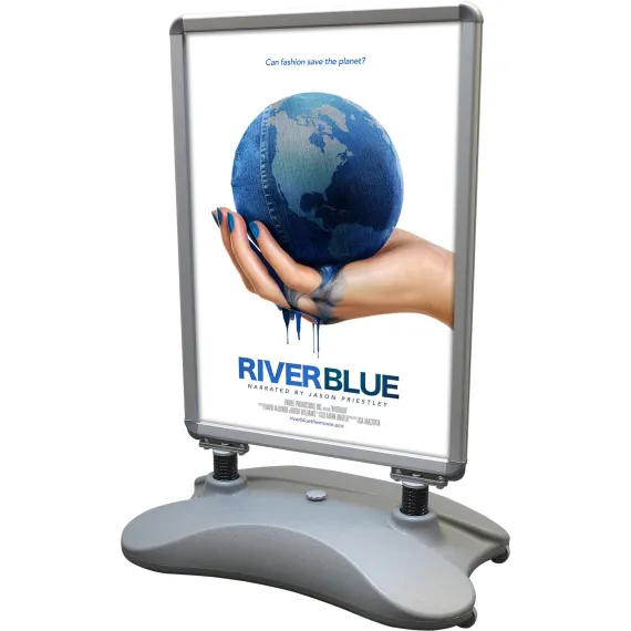 Plakatstativ Wind Line Rondo 50x70 Waterbase