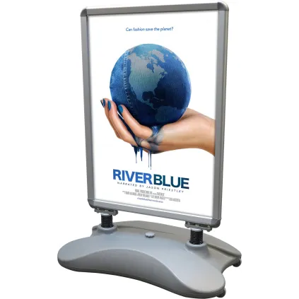 Plakatstativ Wind Line Rondo 50x70 Waterbase