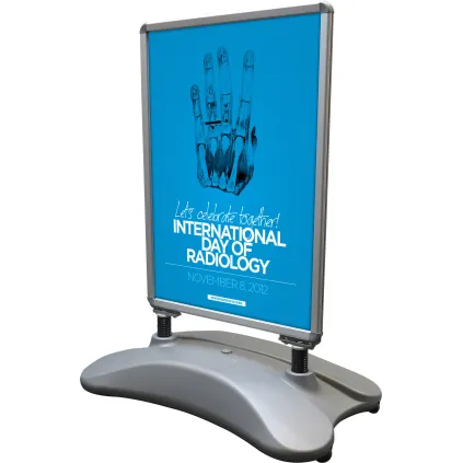 Plakatstativ Wind Line Rondo 70x100 Waterbase