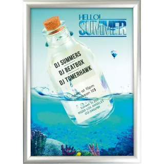 Plakatramme Snap 25mm A3 Vindu