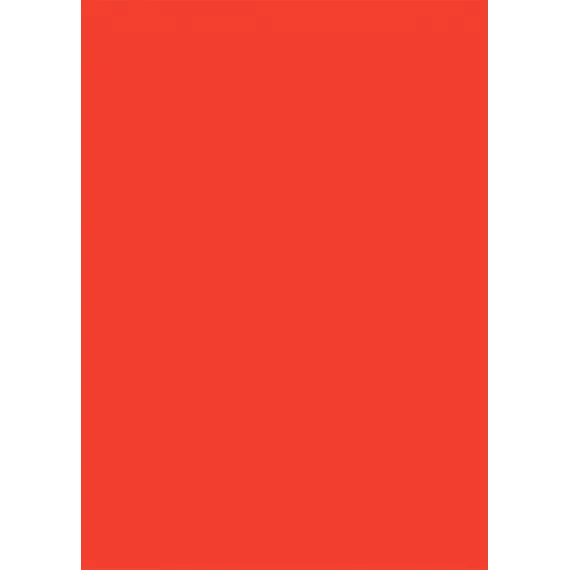 Plakatkartong Rød Fluor,270gr/m2, A4