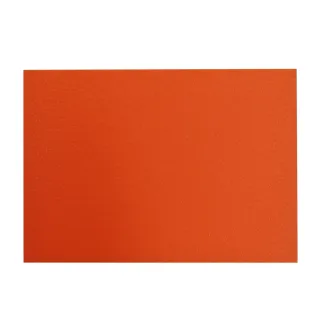 Plastplakat 80 x 55mm, Orange fluor