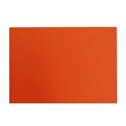 Plastplakat 80 x 55mm, Orange fluor