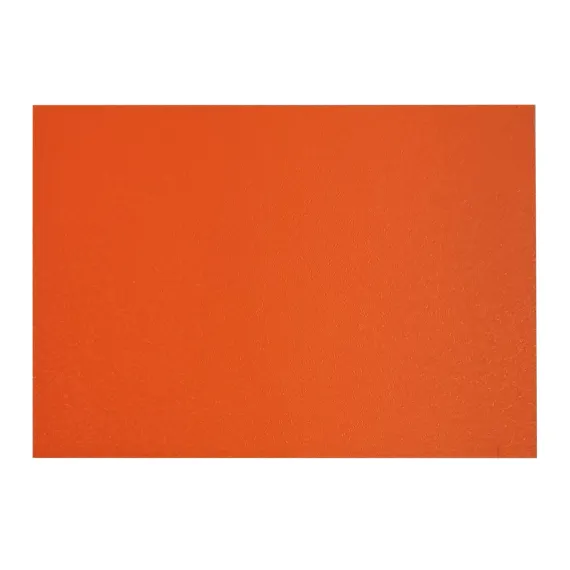 Plastplakat A7, Orange fluor