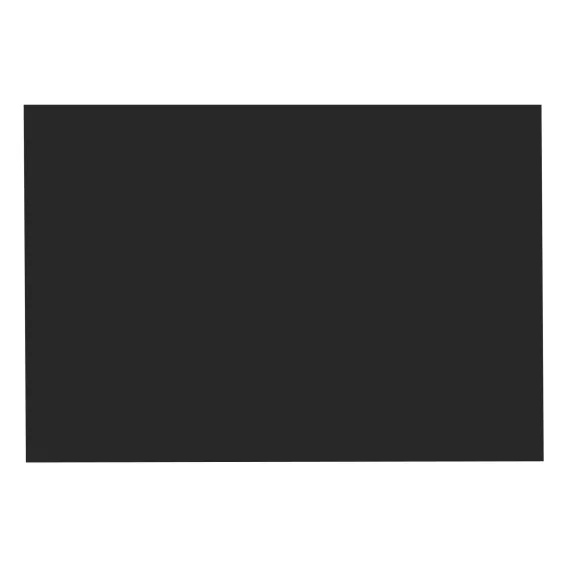 Plastplakat A7, Sort