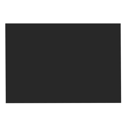 Plastplakat A7, Sort