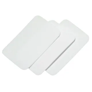 Plastplakat 60x40mm,Hvit