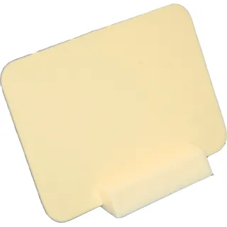 Plastplakat 60x40mm,Vanilje m/holder