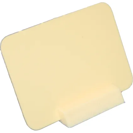Plastplakat 60x40mm,Vanilje m/holder