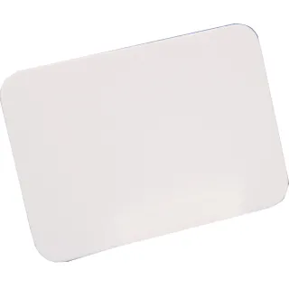 Plastplakat 80x55mm,Hvit