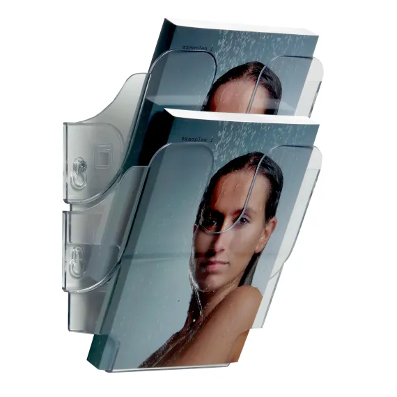 Brosjyrestativ Plus 2xA4 Stående