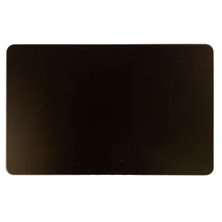 Plastplakat 86x54x0,5mm,sort,matt