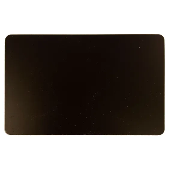 Plastplakat 86x54x0,5mm,sort,matt