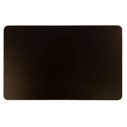 Plastplakat 86x54x0,5mm,sort,matt