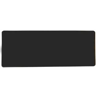 Plastplakat 140 x 54mm, Sort