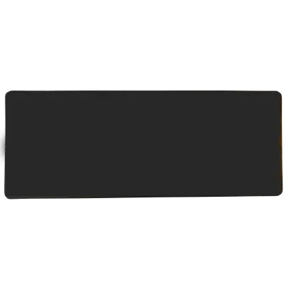 Plastplakat 140 x 54mm, Sort