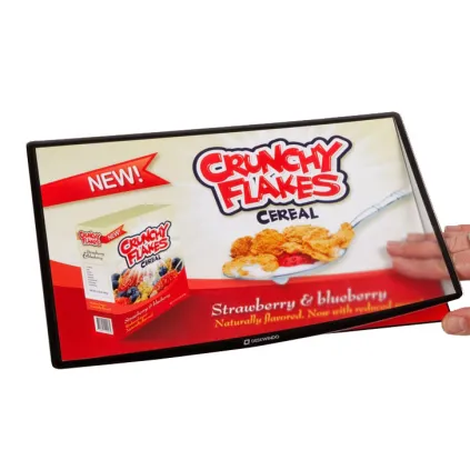 Reklamematte Desk Windo PP, A4,Sideinnstikk