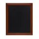 Blackboardtavle Universal 50x60,Mahogny