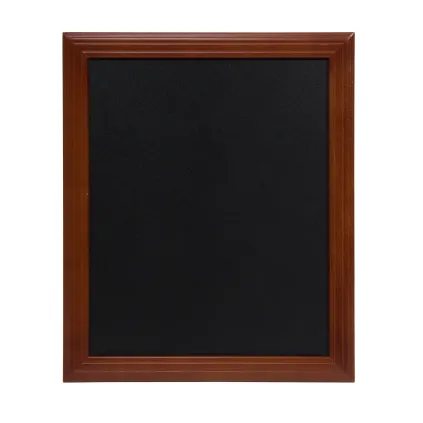 Blackboardtavle Universal 50x60,Mahogny