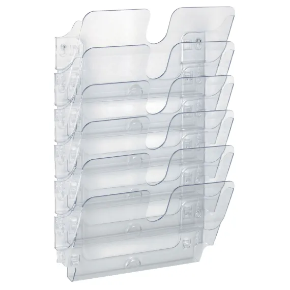 Brosjyrestativ Plus 6xA4 Liggende