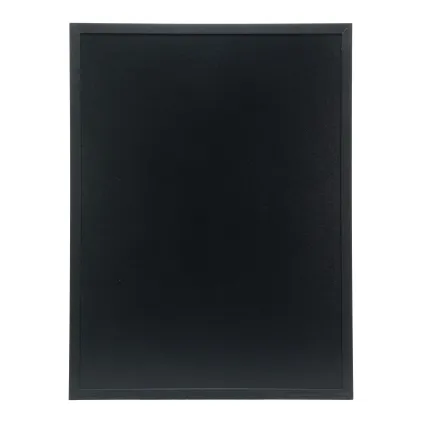 Blackboard tavle Woody, 60 x 80 cm, Sort