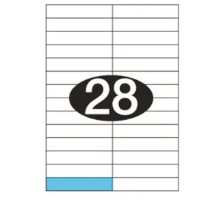 Etiketter KLI 105x21,21mm (3x12)