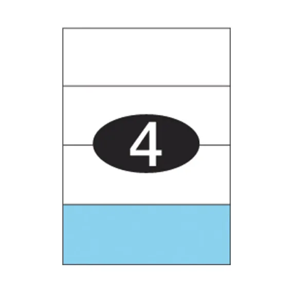 Etiketter KLI 210x74,25mm (1x4)