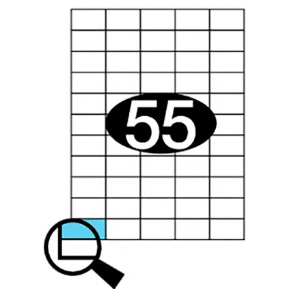 Etiketter KLI 42x25mm (5x11)