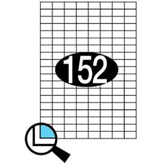 Etiketter KLI 25x15mm (8x19)