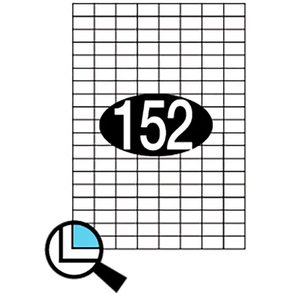 Etiketter KLI 25x15mm (8x19)