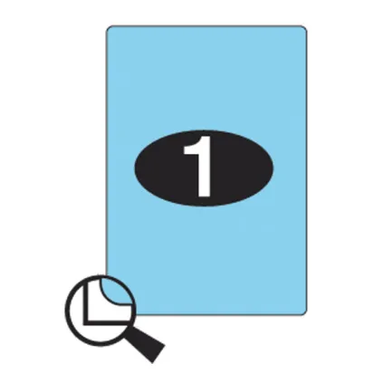 Etiketter KLI 199,6x289,1mm (1x1)