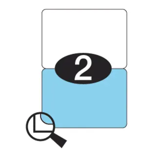 Etiketter KLI 200x144mm (1x2)