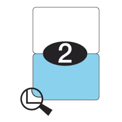 Etiketter KLI 200x144mm (1x2)