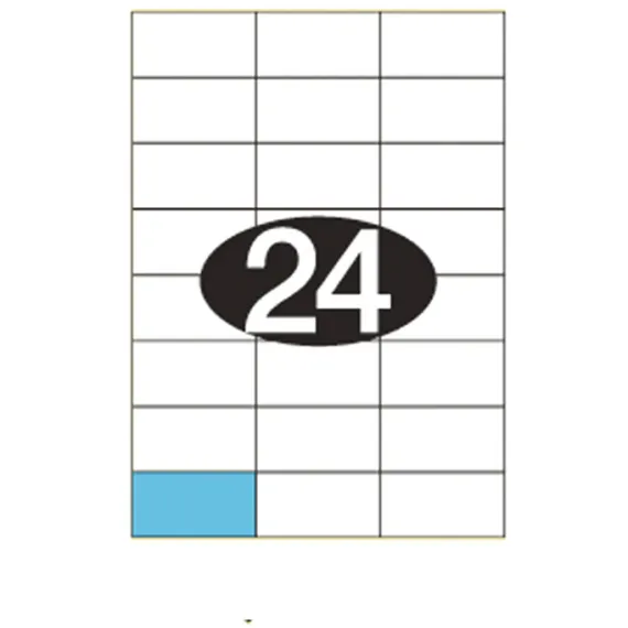 Etiketter KLI 70x37mm (3x8)