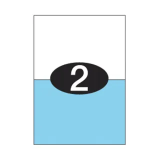 Etiketter KLI 210x148mm (1x2)