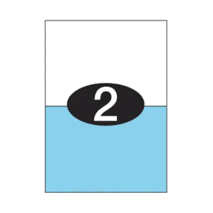 Etiketter KLI 210x148mm (1x2)