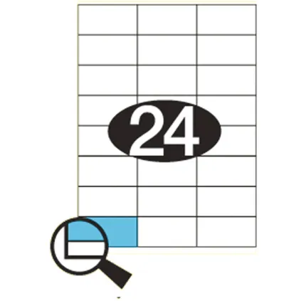 Etiketter KLI 70x36mm (3x8)