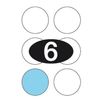 Etiketter KLI Ø90mm (2x3)