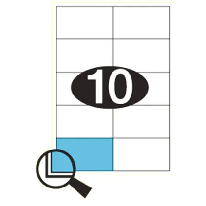 Etiketter KLI 101x57mm (2x5)