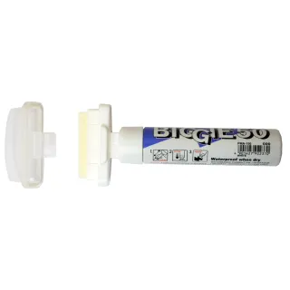 Tusj Posterman 50mm Hvit Permanent