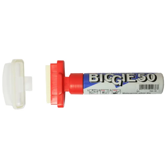 Tusj Posterman 50mm Rød Permanent