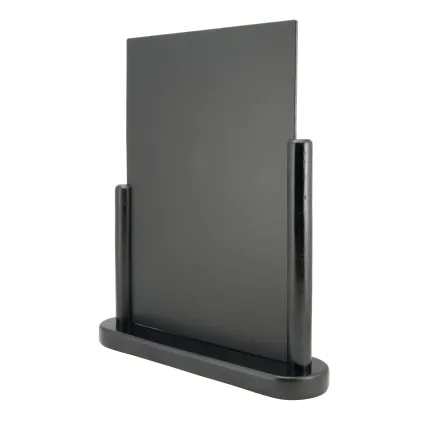 Blackboardtavle Elegant Bordmodell,21x30,Sort