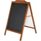 Gatestativ Blackboard 60x80 Wood Look