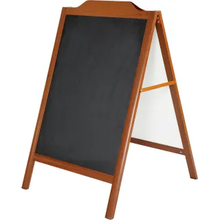 Gatestativ Blackboard 60x80 Wood Look