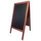 Gatestativ Blackboard 71,5x139 Mahogny