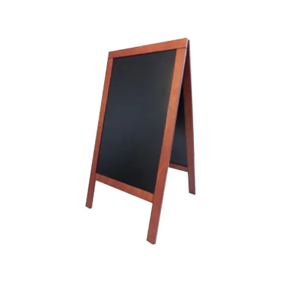 Gatestativ Blackboard 71,5x139 Mahogny