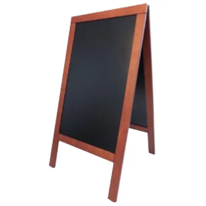 Gatestativ Blackboard 71,5x139 Mahogny