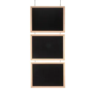Blackboardramme Trio 43x120(43x32),Trehvit