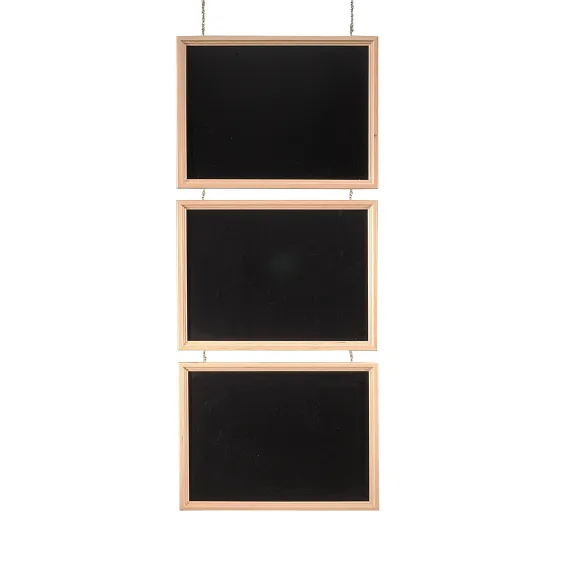 Blackboardramme Trio 43x120(43x32),Trehvit