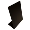 Menyskilt Blackboard Akryl "L" A5 - sort